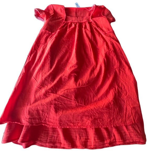 🌸4/$50🌸 NEW Old Navy Gauze Cotton Dress with Embroidery Detailing - Picture 11 of 16